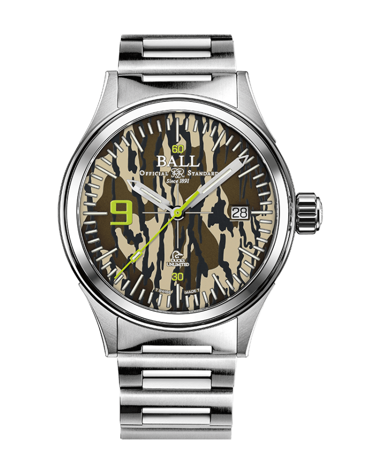 Fireman Ducks Unlimited Camouflage with free NATO strap